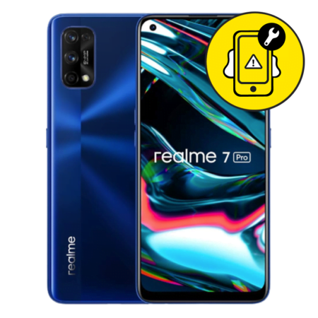 Realme 7 Pro Blue Water Damage Repair