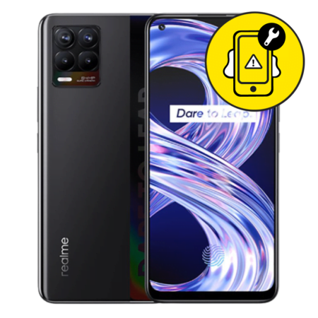 Realme 8 Black Water Damage Repair