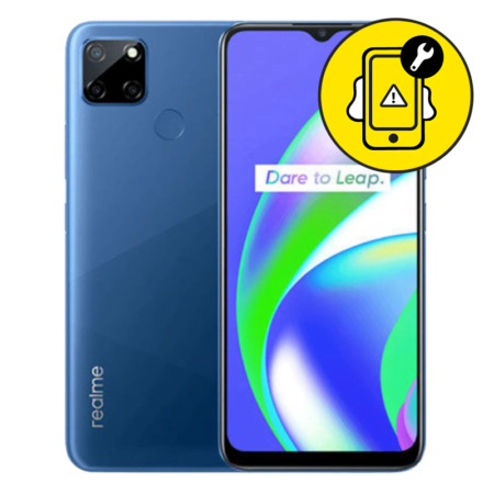 Realme C12 Blue Water Damage Repair