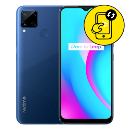 Realme C15 Blue LCD Replacement