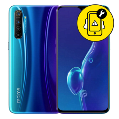 Realme X2 Blue Water Damage Repair