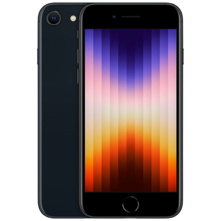 iPhone SE 3rd Gen 2022 Midnight