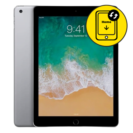 iPad 5 Gen Silver Home Button Replacement