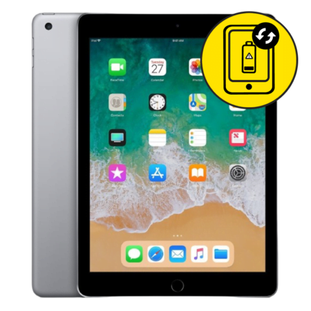 iPad 6 Gen 2018 Silver Battery Replacement