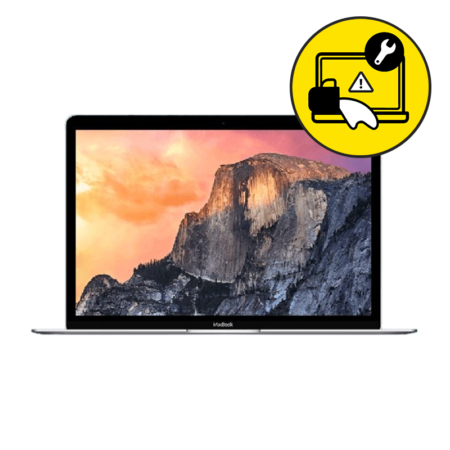 MacBook 12 Retina 2015 A1534 Black Water Damage