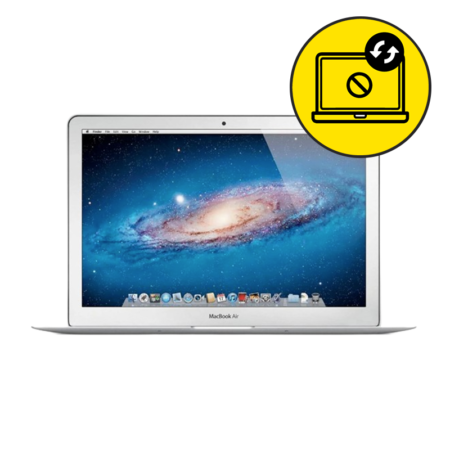 MacBook Air 11 2011 A1370 Silver Display Backlight Replacement