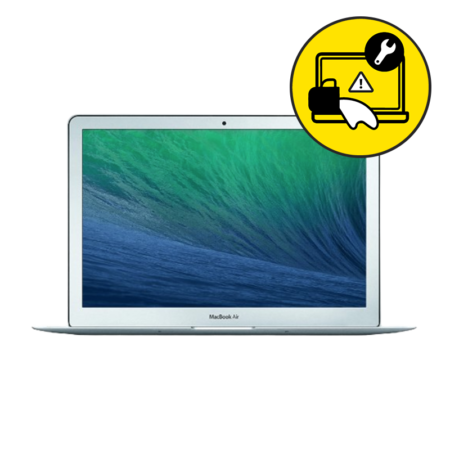 MacBook Air 11 2014 A1465 Silver Water Damage