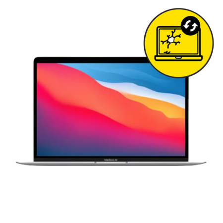 MacBook Air 13 2020 A2337 Silver Screen Replacement