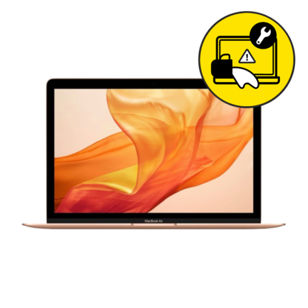 MacBook Air 13 Retina 2018 A1932 Gold Water Damage