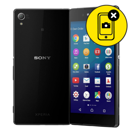 Sony Z3 Plus Camera Removal Service