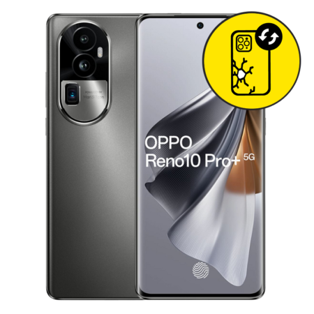 Oppo Reno 10 Pro Plus Back Glass Replacement - Black