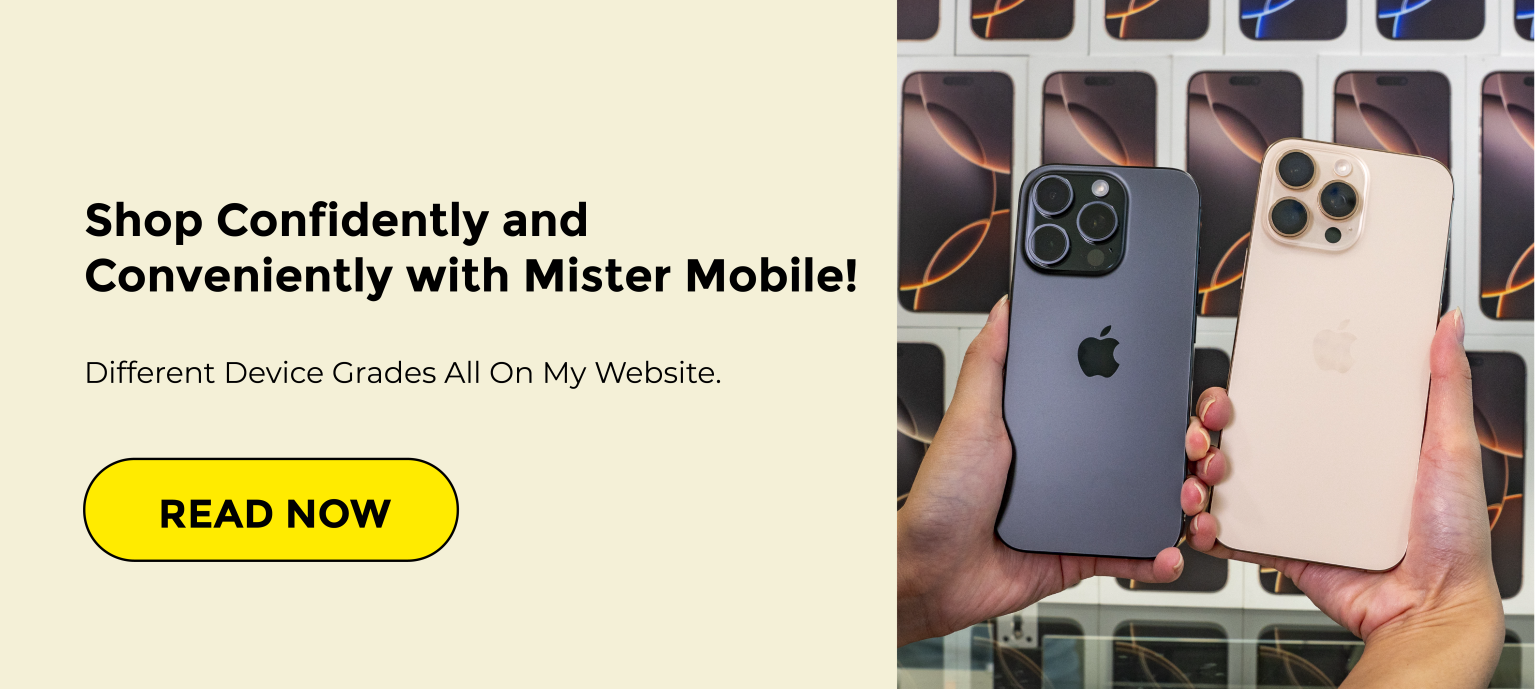 Shop Confidently and Conveniently with Mister Mobile! Read now