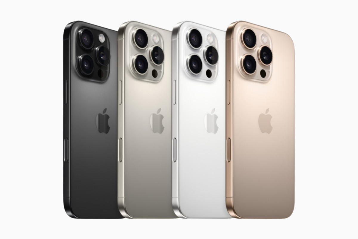 iPhone 16 Pro and iPhone 16 Pro Max Model Colours