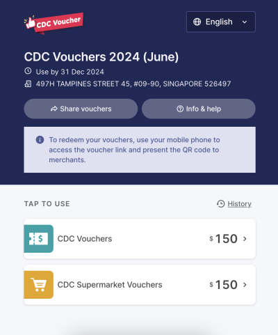 Select CDC Vouchers